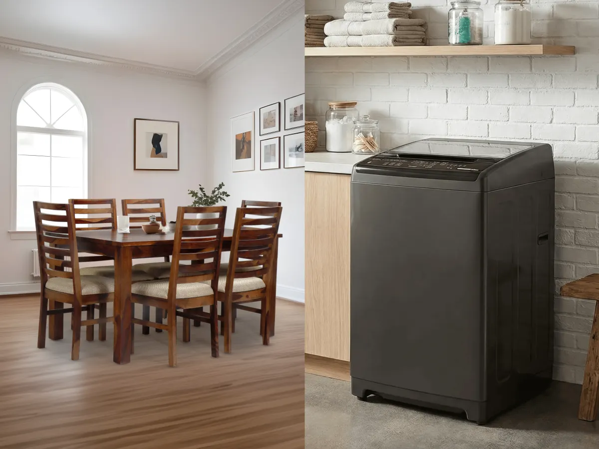 Alexa 6 Seater Dining Table Set Washing Machine Fully Automatic Top Load